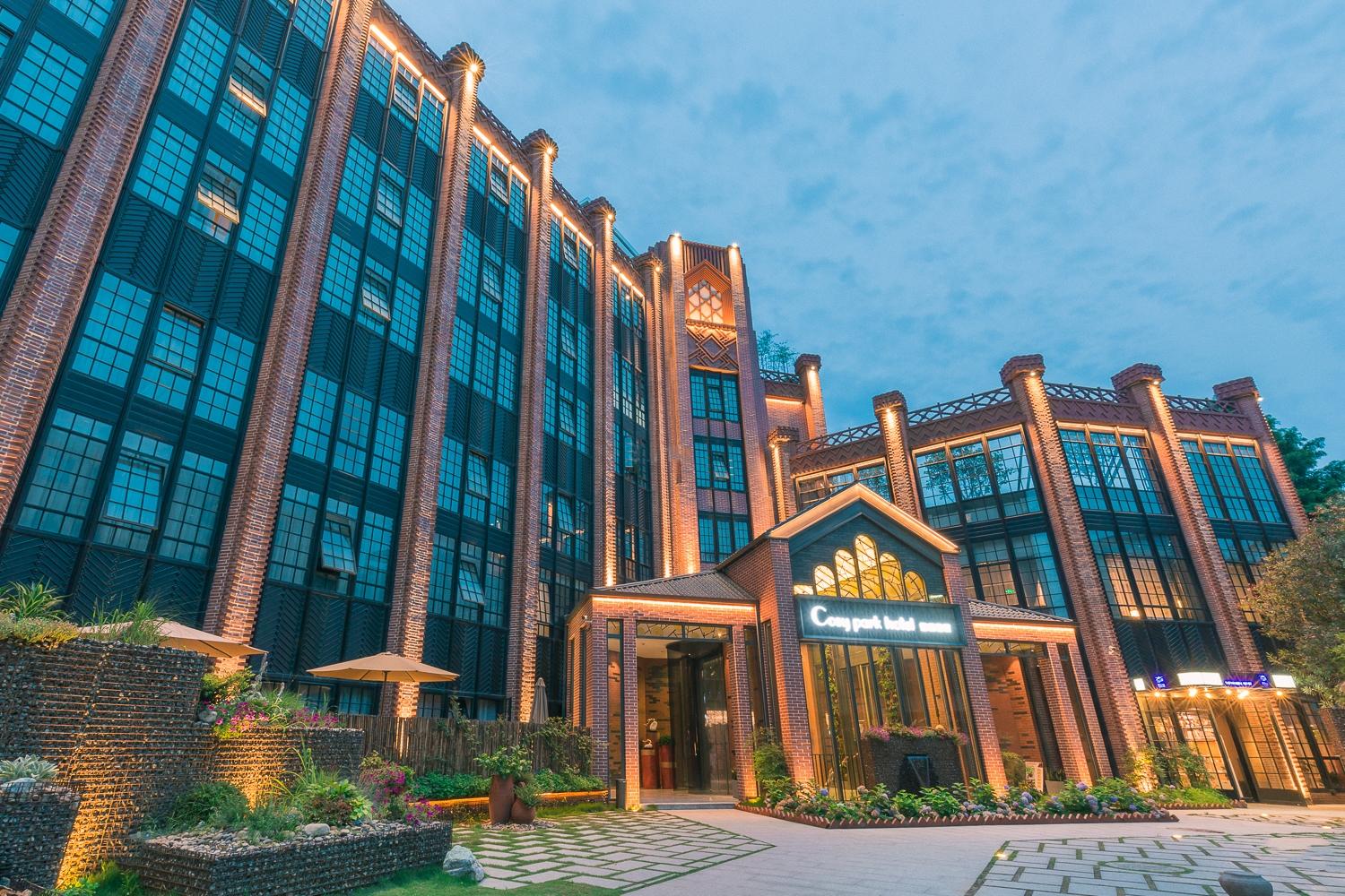 Hangzhou Cosy Park Hotel Buitenkant foto